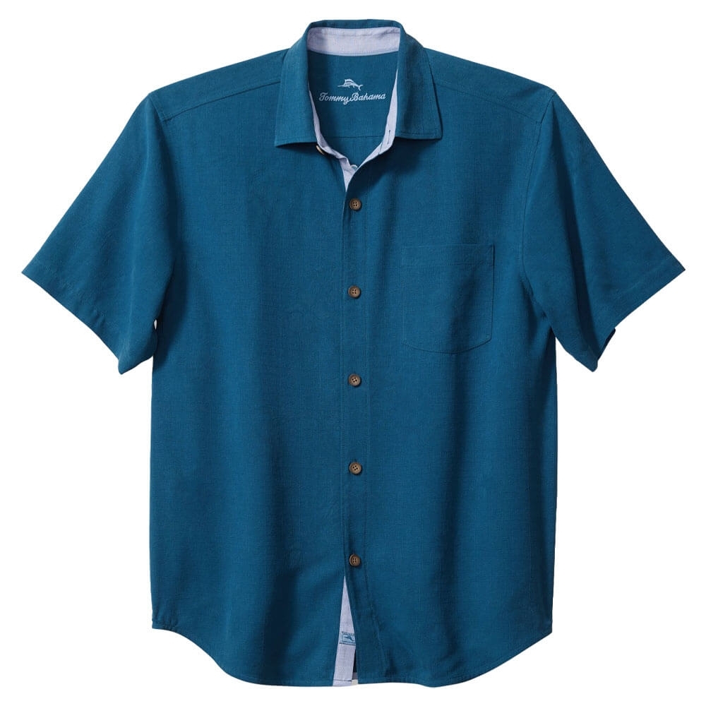 Tommy Bahama Blue Casual Button Down Shirt